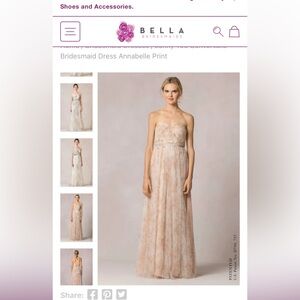 Jenni yoo convertible bridesmaids dress